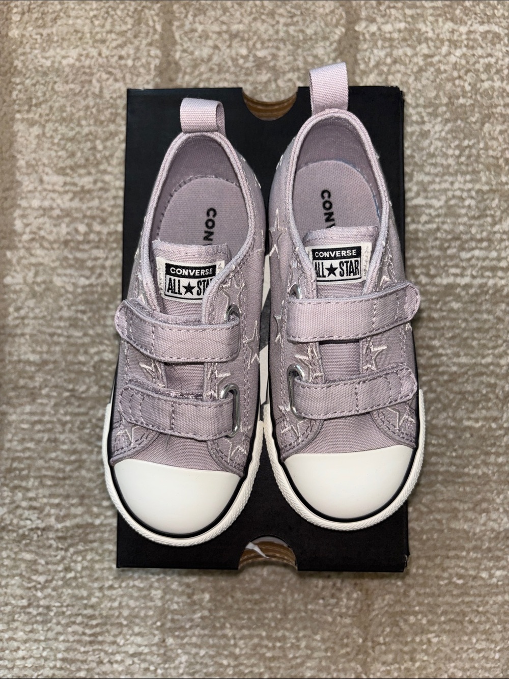Converse Chuck Taylor All Star Starry Easy On Sneakers - Toddler 🌟💜